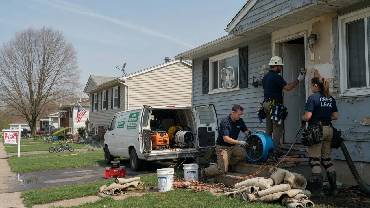 Flood Cleanup in Independence, CA near me